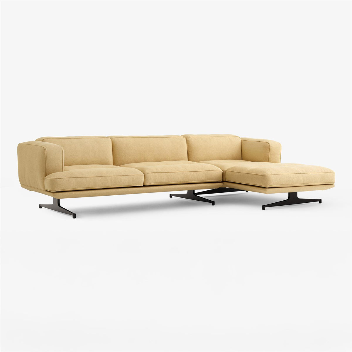 &Tradition AV42 Inland 3+ Seater Sofa with Chaise Longue