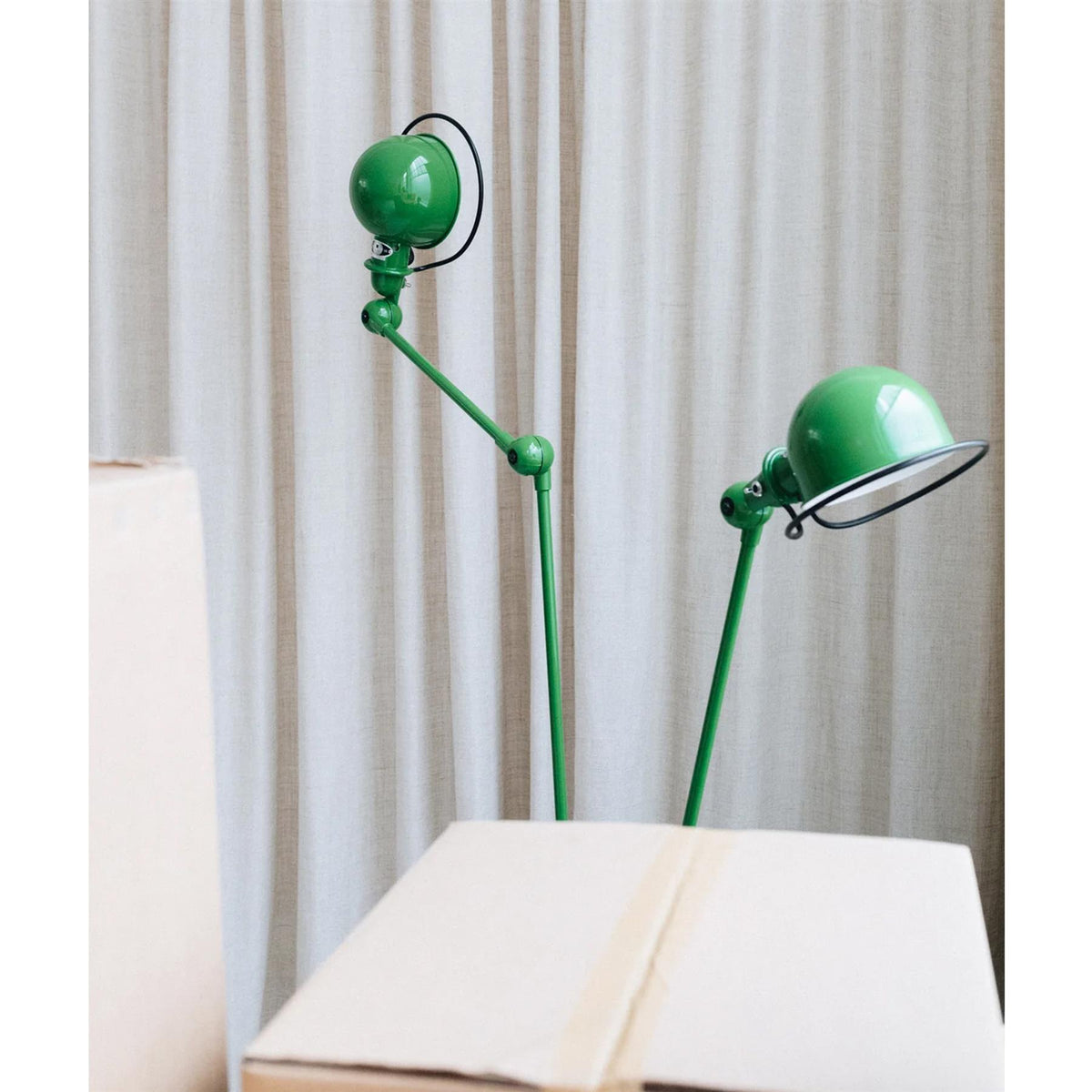 Jielde Loft Twin Floor Lamp - Gloss