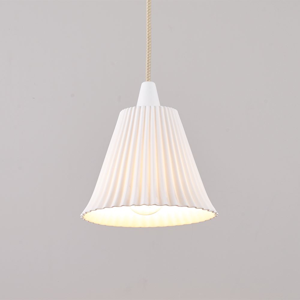 Original BTC Hector Pleat Pendant Light