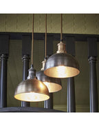 Industville Brooklyn Dome Pendant Light - Traditional Fittings