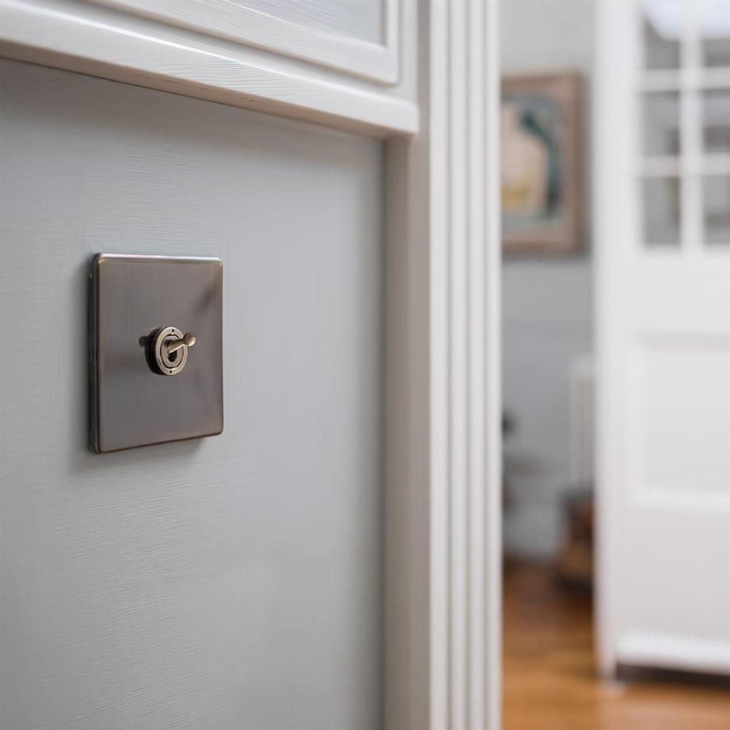 Soho Lighting Charterhouse Collection 1 Gang Intermediate Toggle Switch