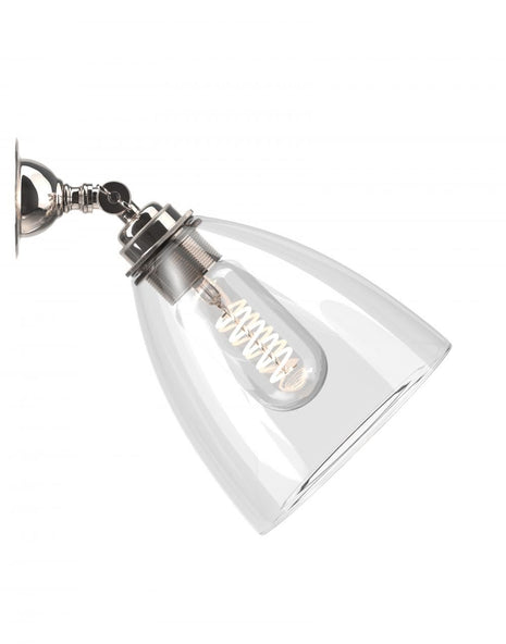 Ex-Display Fritz Fryer Ledbury Spotlight - Clear, Nickel