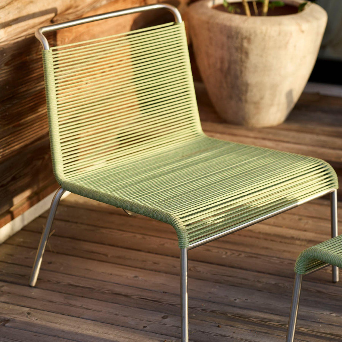 FDB Mobler M20L Teglgaard Cord Garden Lounge Chair