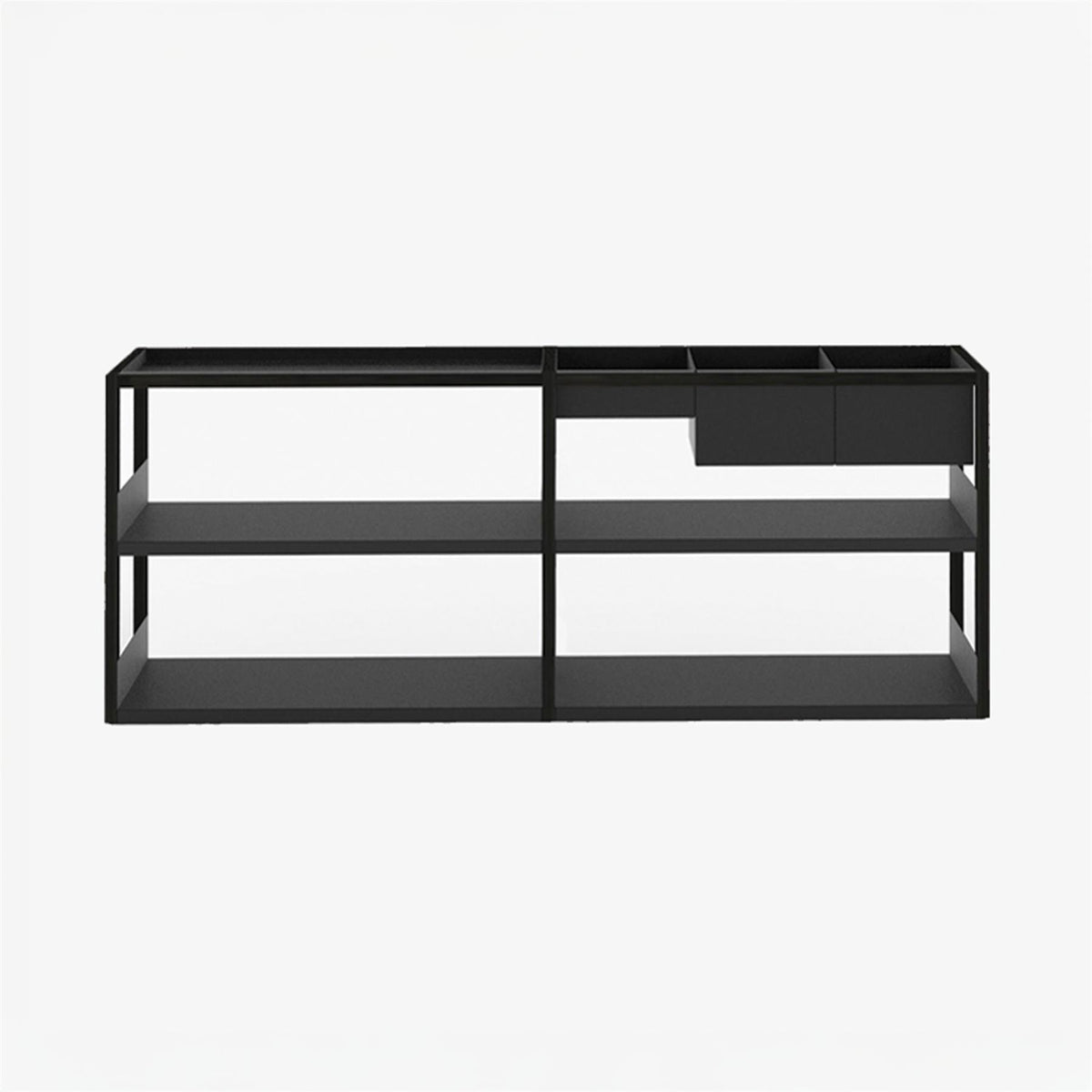 Case Furniture Lap Shelving, Low