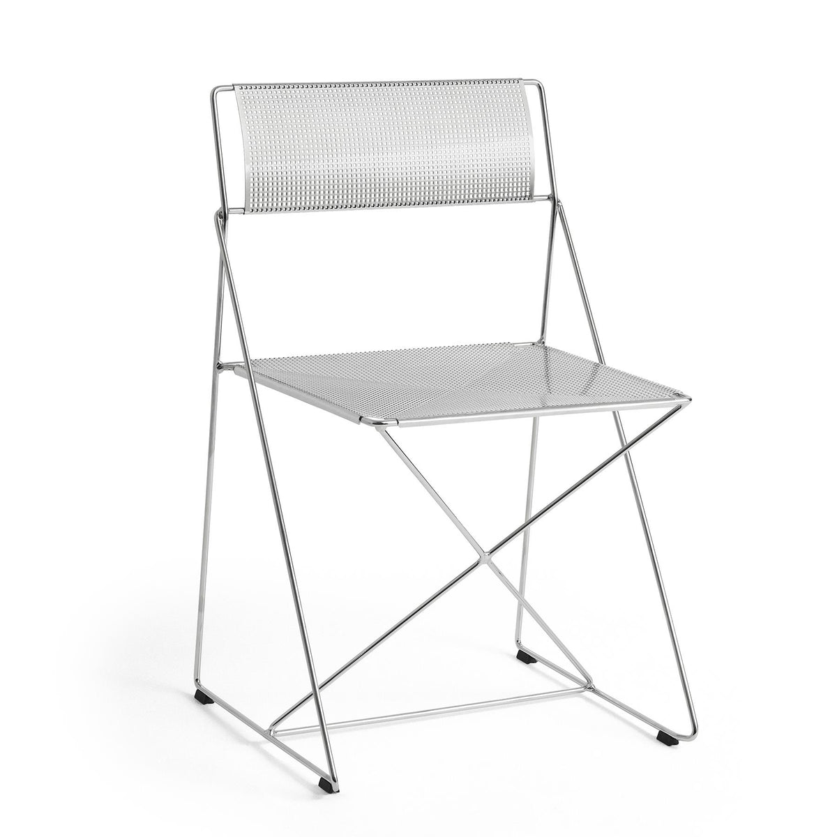 HAY X-Line Garden Chair - Chrome Based