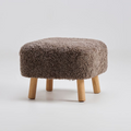 Woolly Footstool