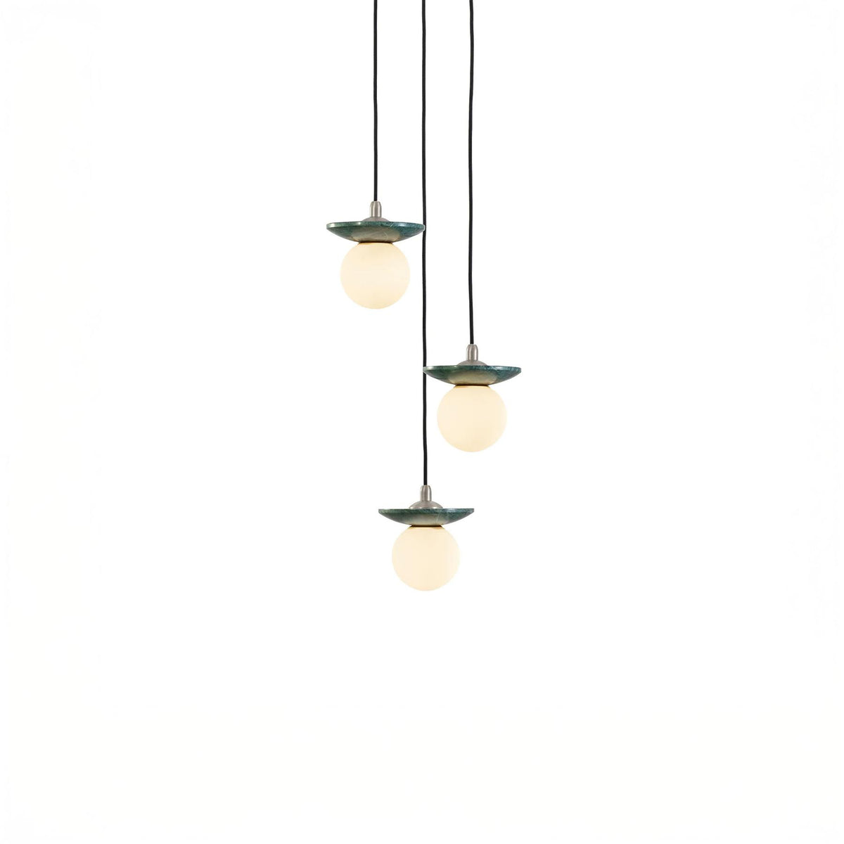 J. Adams Orbit Cluster Pendant Light