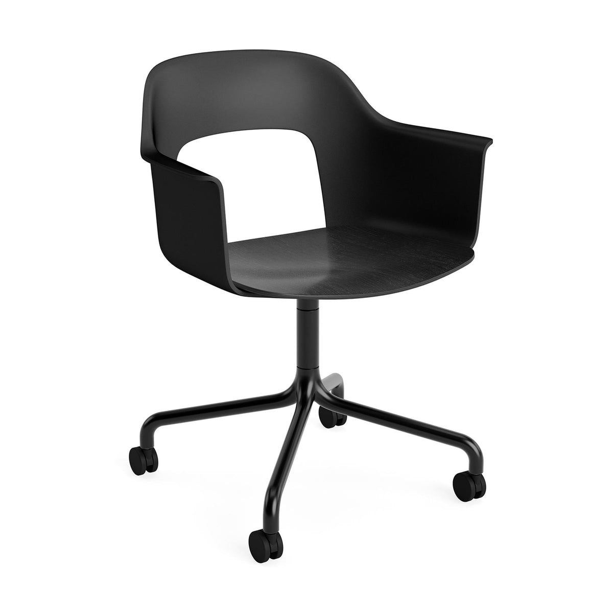 HAY Layout Armchair 262 with 4 Star Swivel Wheel Base