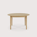 Ethnicraft Bok Extendable Round Dining Table
