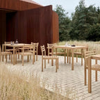 Carl Hansen & Son AH902 Square Outdoor Dining Table