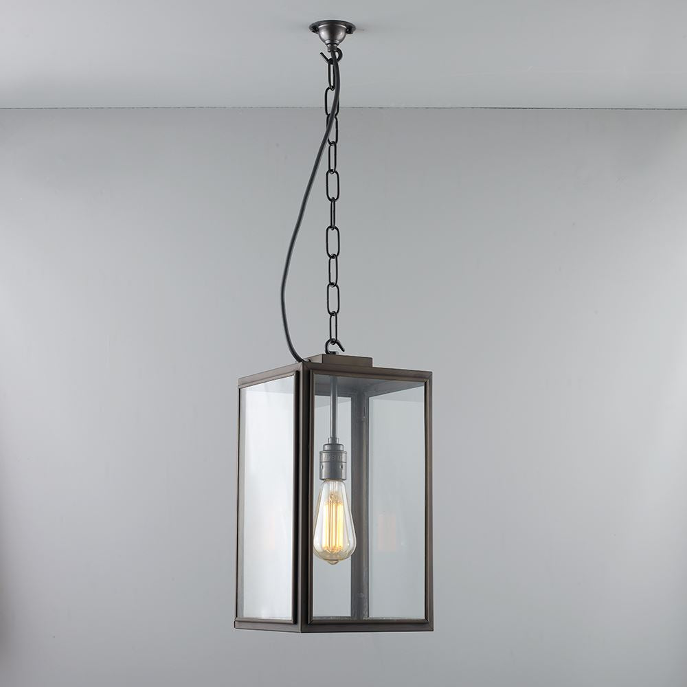 Davey Square Pendant Light, Outdoor and Bathroom Version