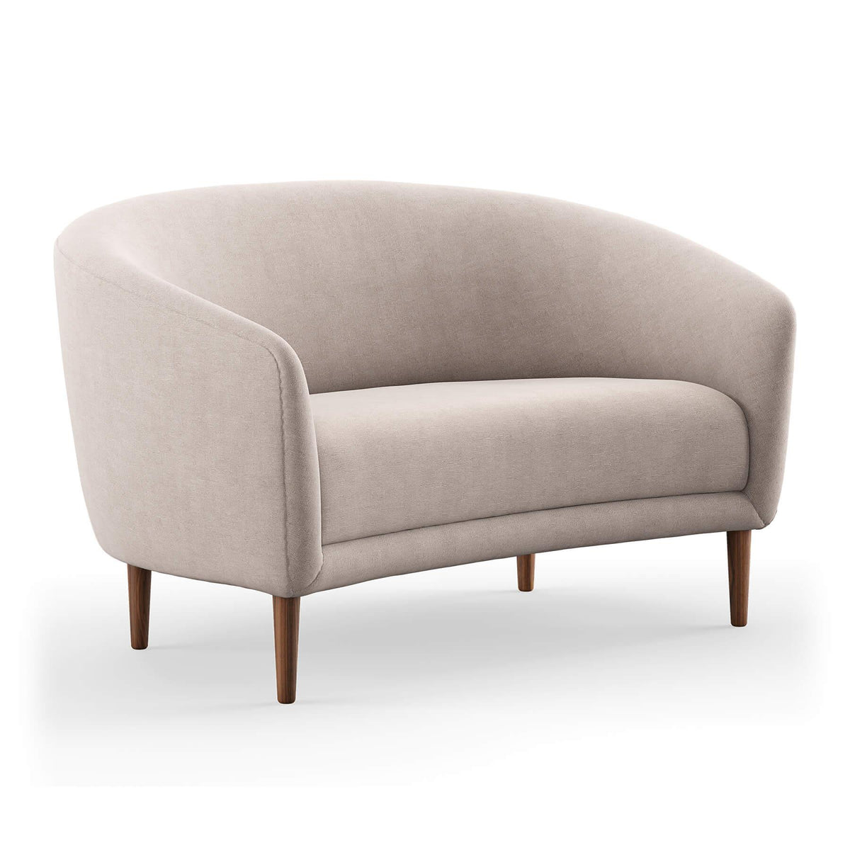 Finn Juhl The Little Mother 2 Seater Sofa in Walnut
