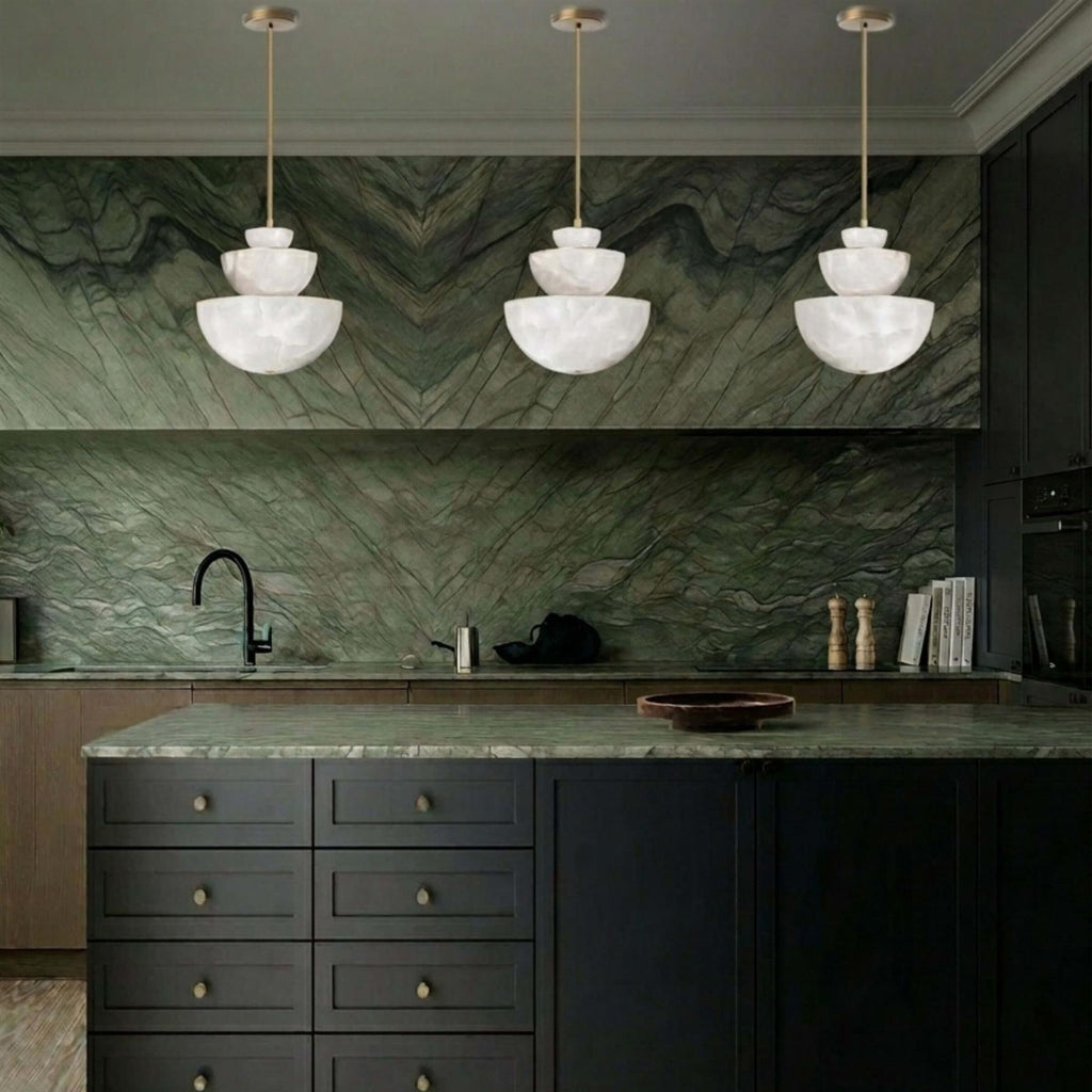 Marc Wood Hemisphere Triple Pendant Light