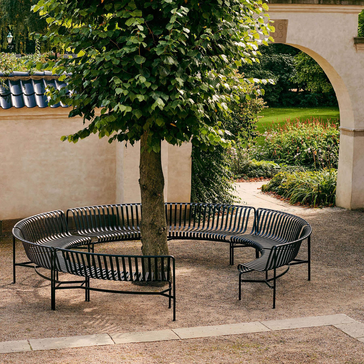 HAY Palissade Garden Park Dining Bench - In In
