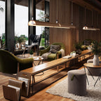 Bover Aluet S/100 Linear Pendant Light