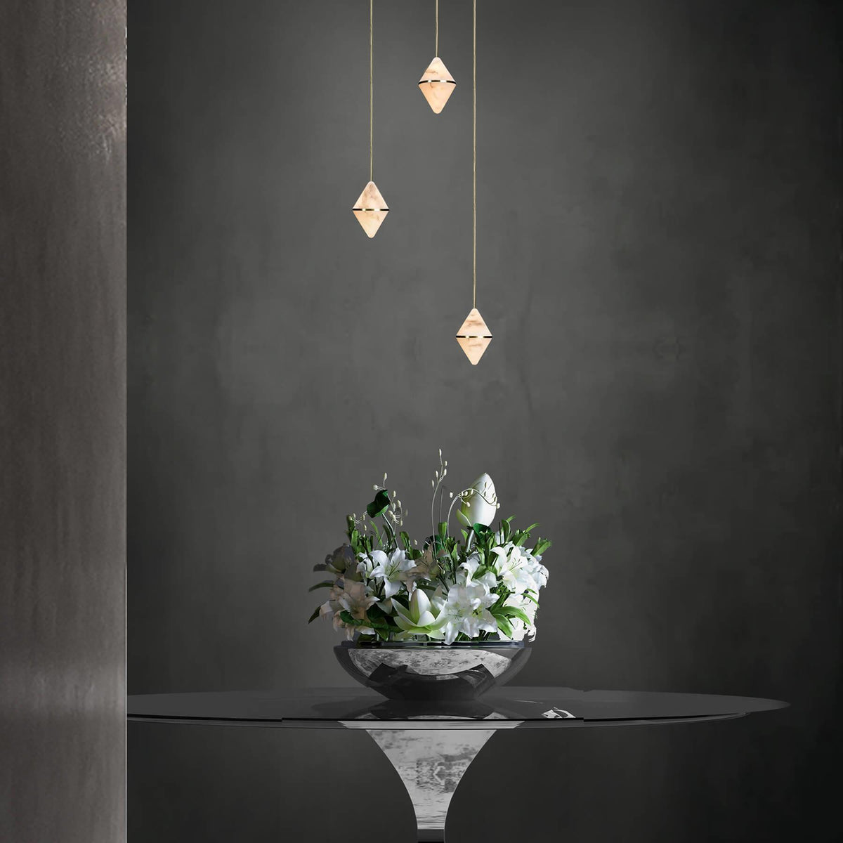 Marc Wood Gem Circular Cluster