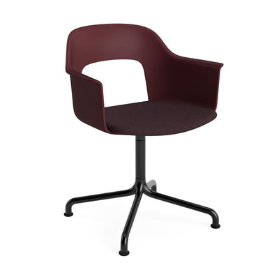 HAY Layout Armchair 253 with 4 Star Swivel Arc Base