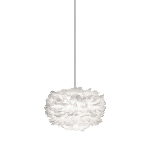 Outlet Umage Eos Pendant Light - Mini, White, Black Cord Set