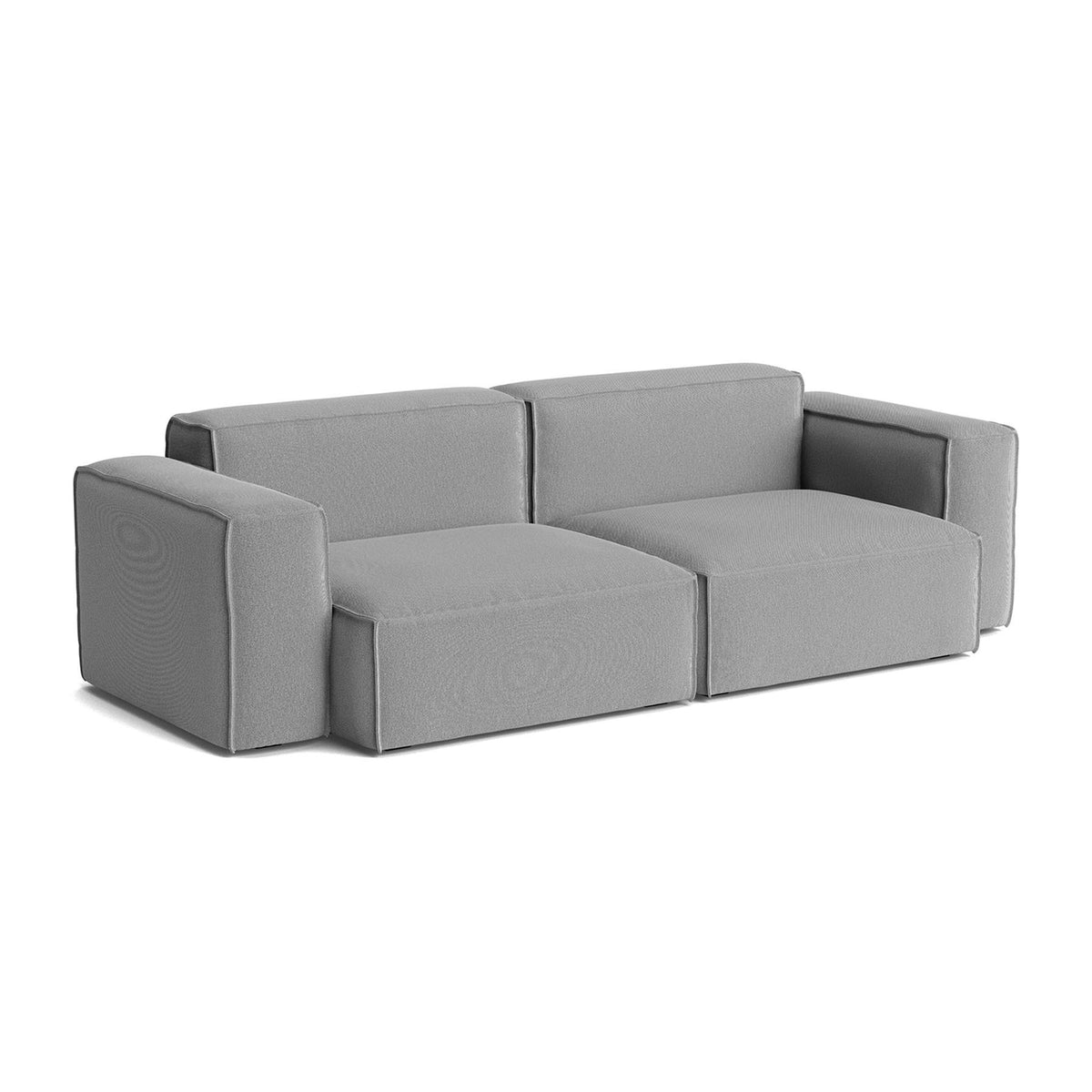 HAY Mags Soft 2+ Seater Sofa Low Armrest with Removable Cover Combination 1