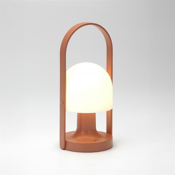 Outlet Marset Follow Me Portable Rechargeable Lamp - Terracotta