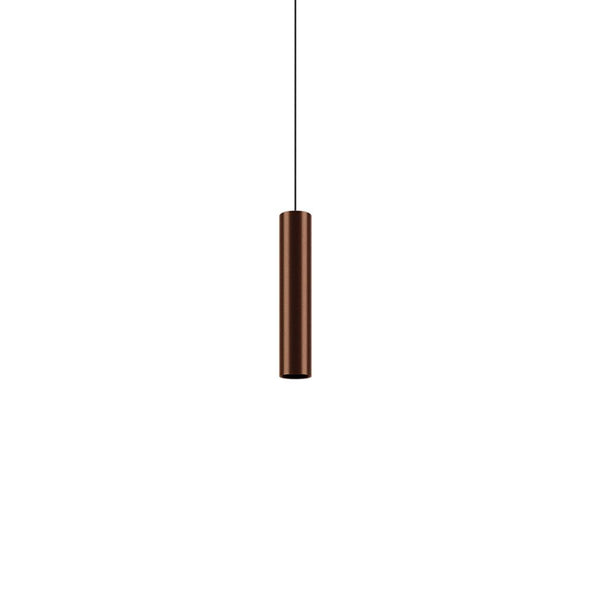 Outlet Lodes A-Tube Pendant Light - Small - Coppery Bronze, Mini Canopy - White
