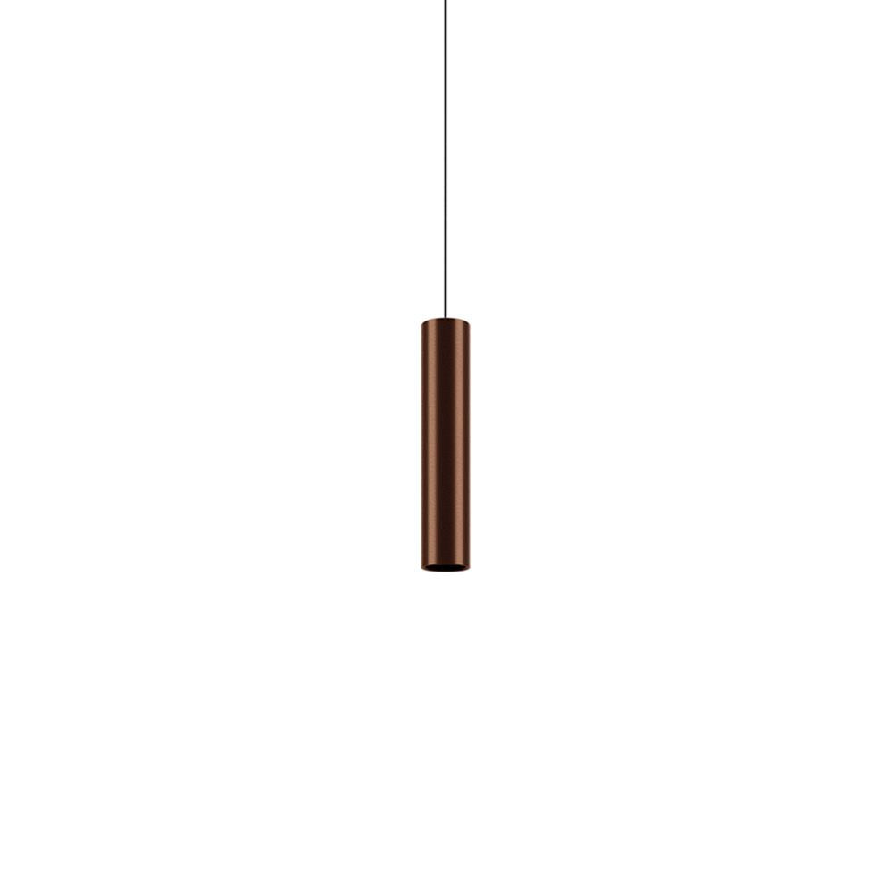Outlet Lodes A-Tube Pendant Light - Small - Coppery Bronze, Mini Canopy - White