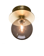Smoke Art Deco Wall or Ceiling light