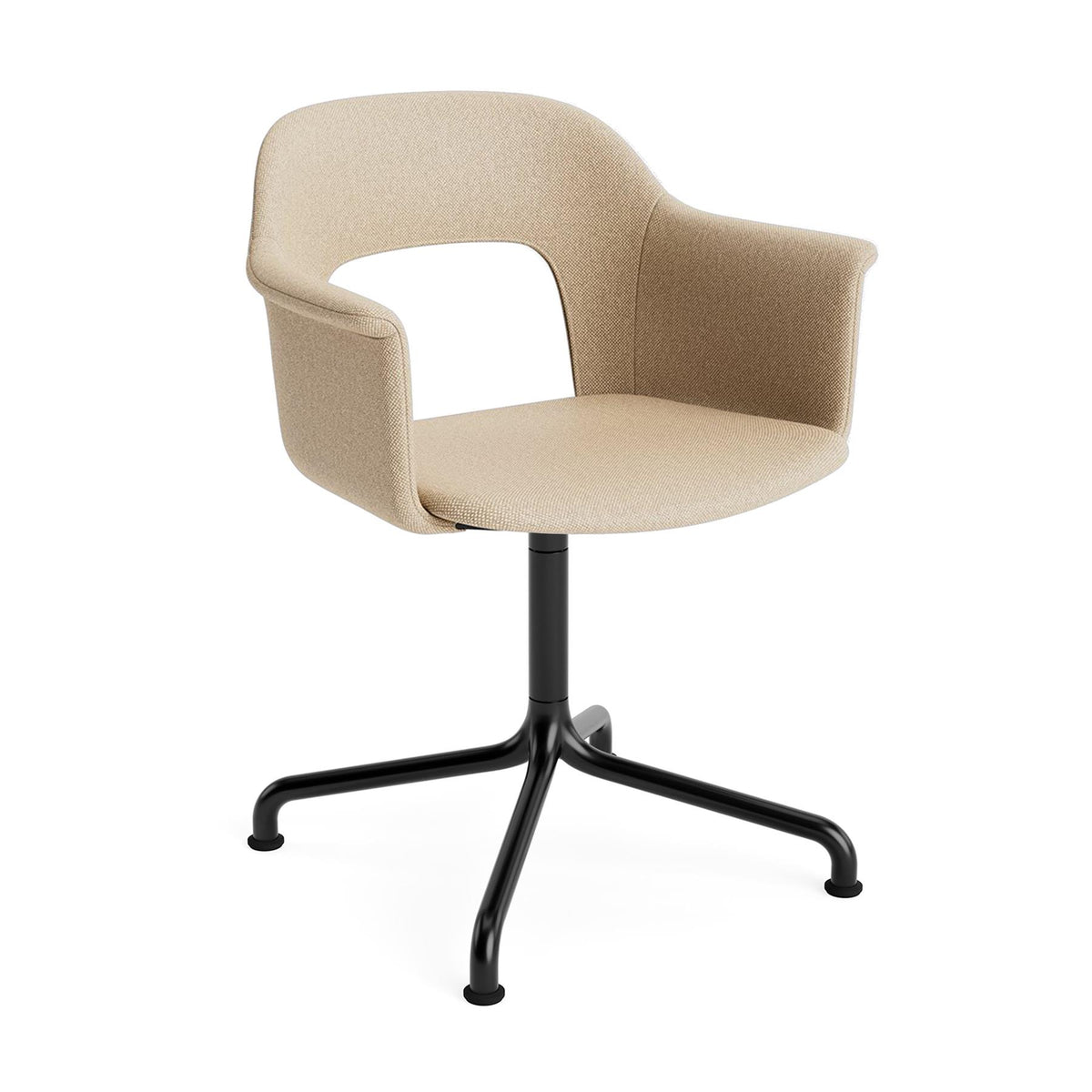 HAY Layout Armchair 254 with 4 Star Swivel Arc Base