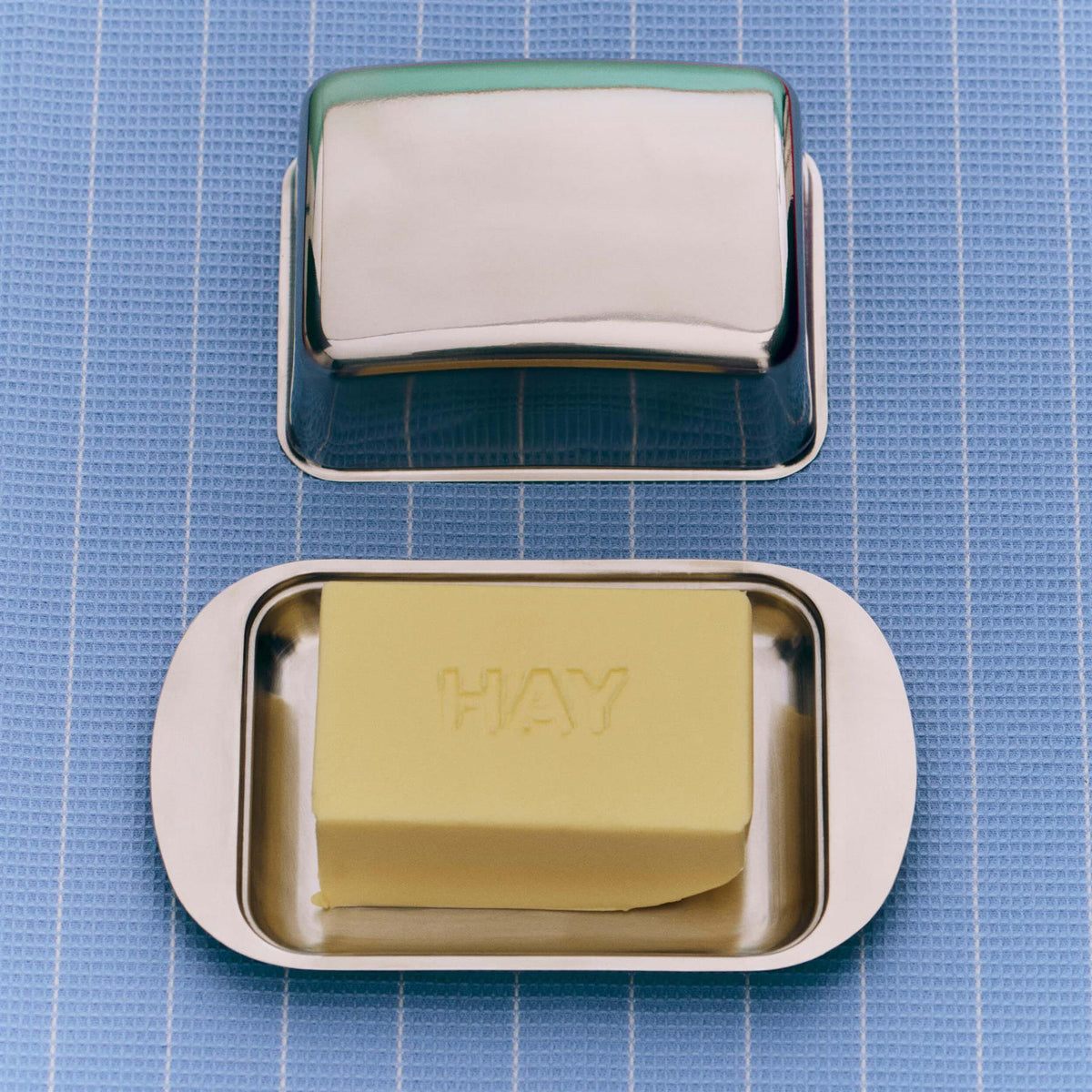 HAY Essential Steel Butter Box