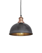 Industville Brooklyn Dome Pendant Light - Traditional Fittings