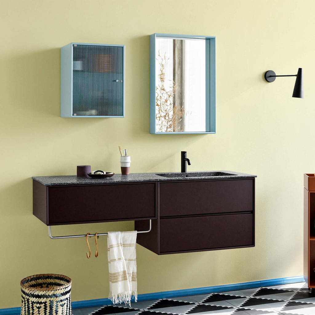 Montana Ripple Bathroom Cabinet
