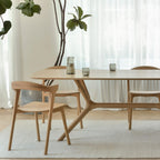 Ethnicraft Bok Upholstered Dining Chair