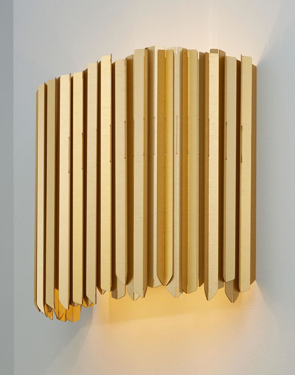 Tom Kirk Lighting Facet Wall Light