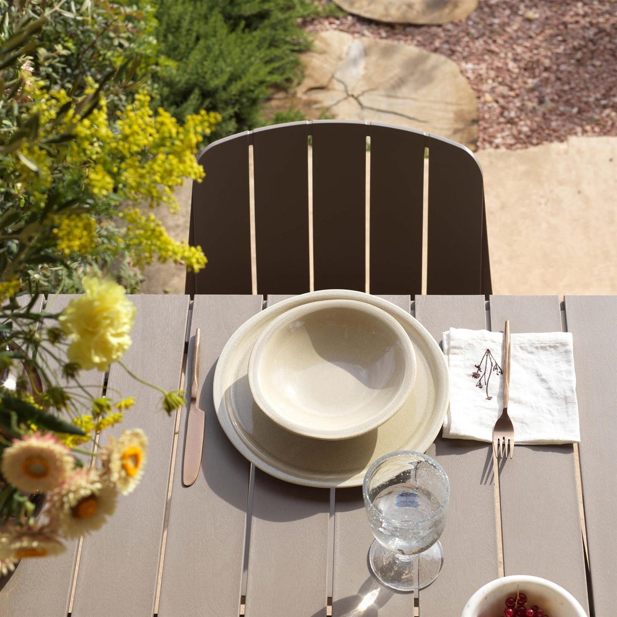 Nardi Tevere Extendable Outdoor Dining Table
