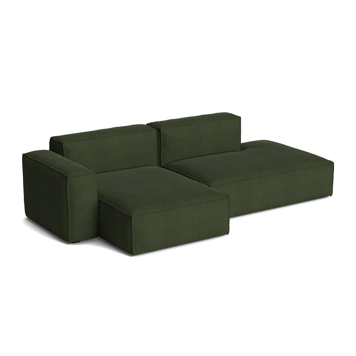 HAY Mags Soft 2+ Seater Sofa Low Armrest with Removable Cover Combination 3 Left