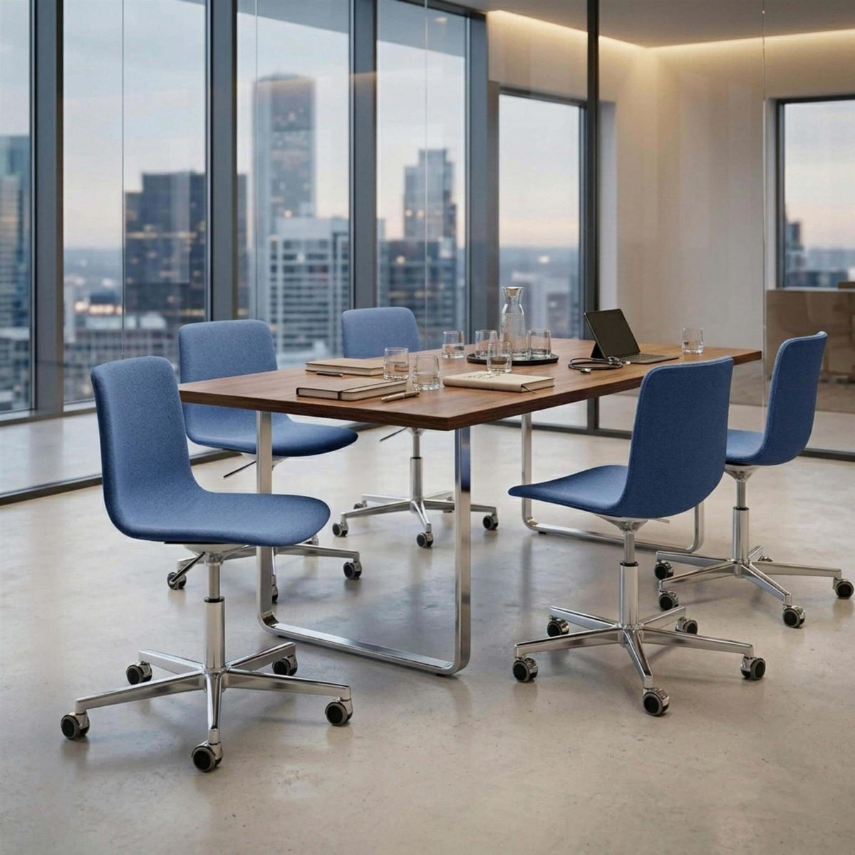 Fredericia Pato 5-star Office Swivel Chair, Fully Upholstered