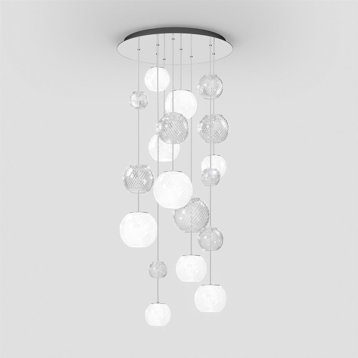 Vistosi Oto SP R Cluster Pendant Light