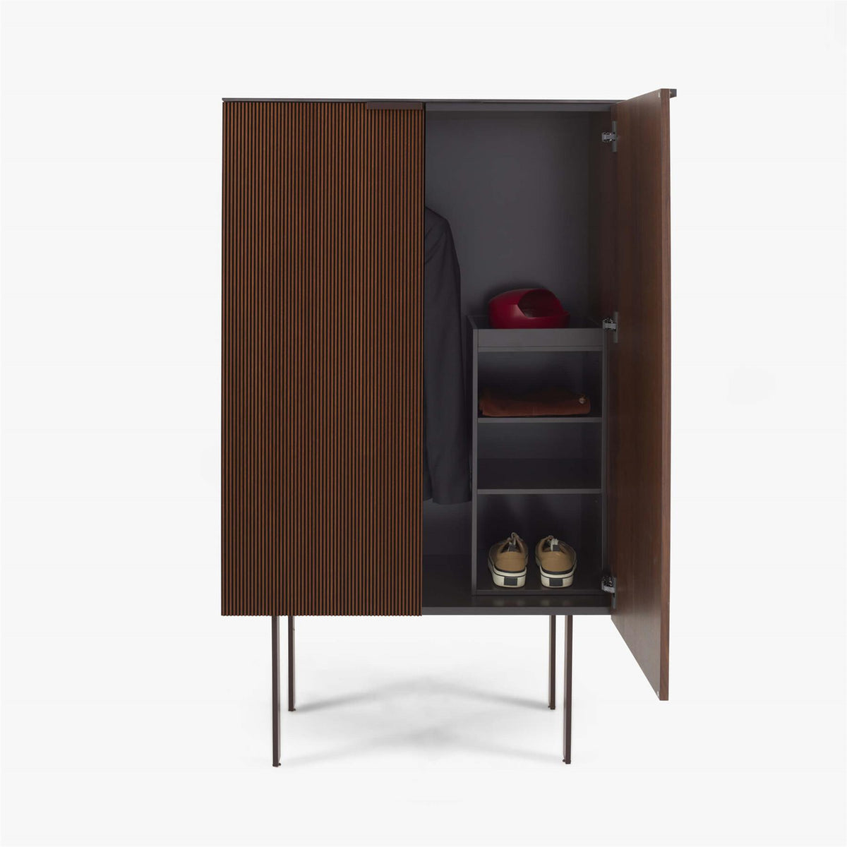 Ligne Roset Selvans Hallway Unit with Shoe Storage