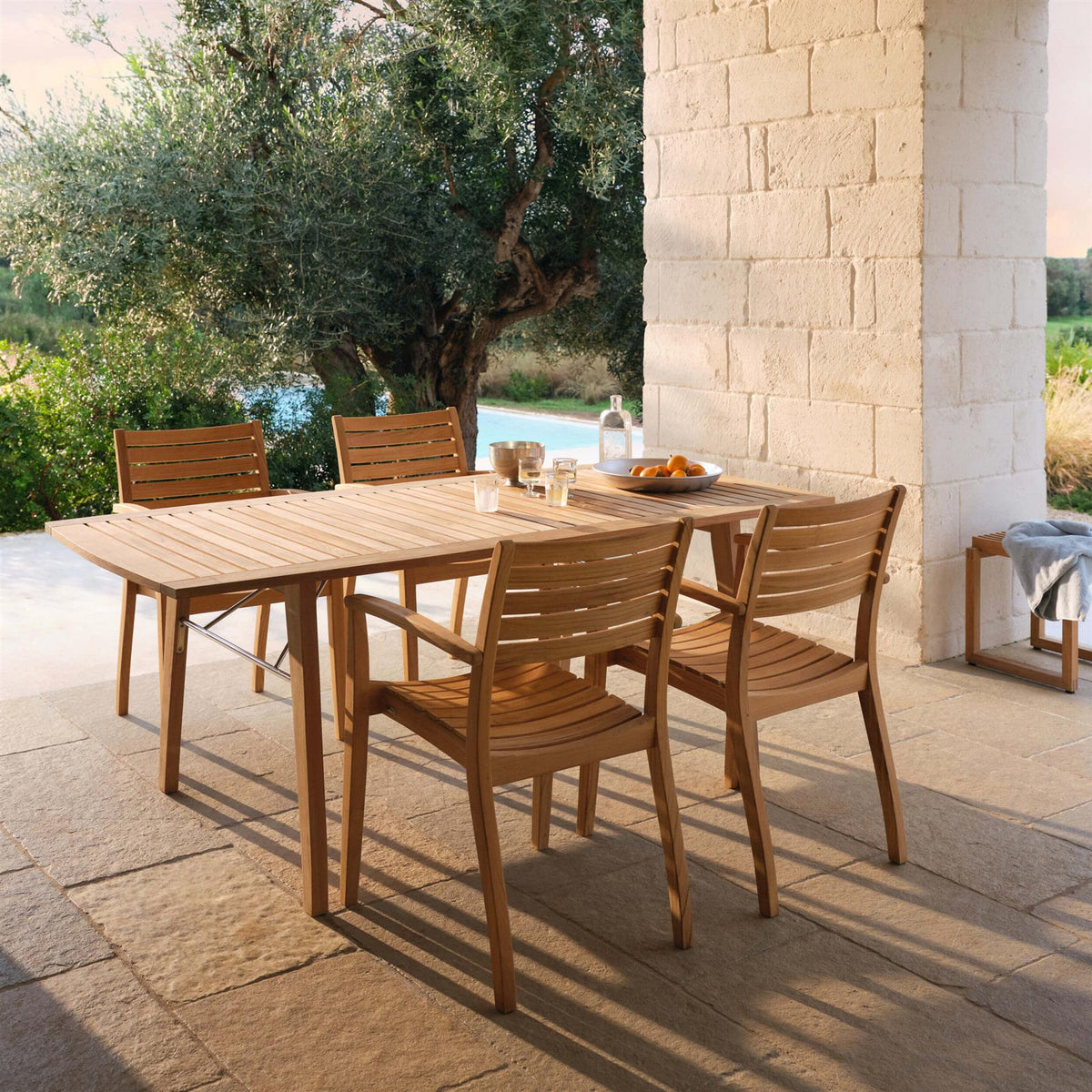 Fritz Hansen Ballare Outdoor Dining Chair