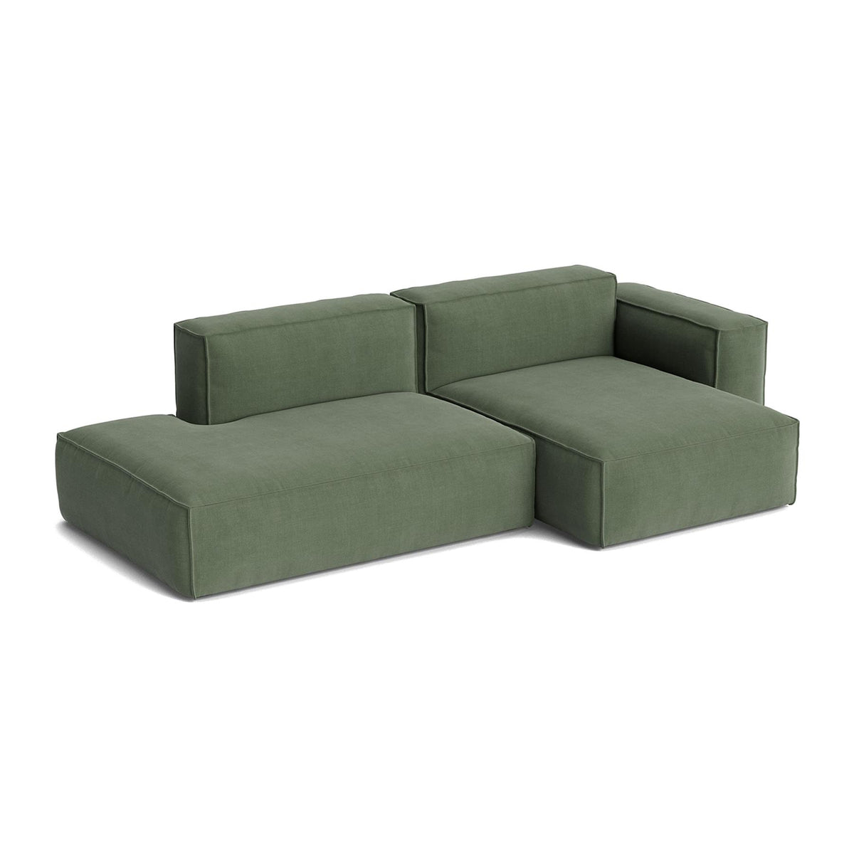 HAY Mags Soft 2+ Seater Sofa Low Armrest with Removable Cover Combination 3 Right