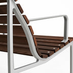 HAY Traverse Outdoor Lounge Bench with Arms