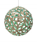 David Trubridge Floral Pendant Light Coloured - 1 Side