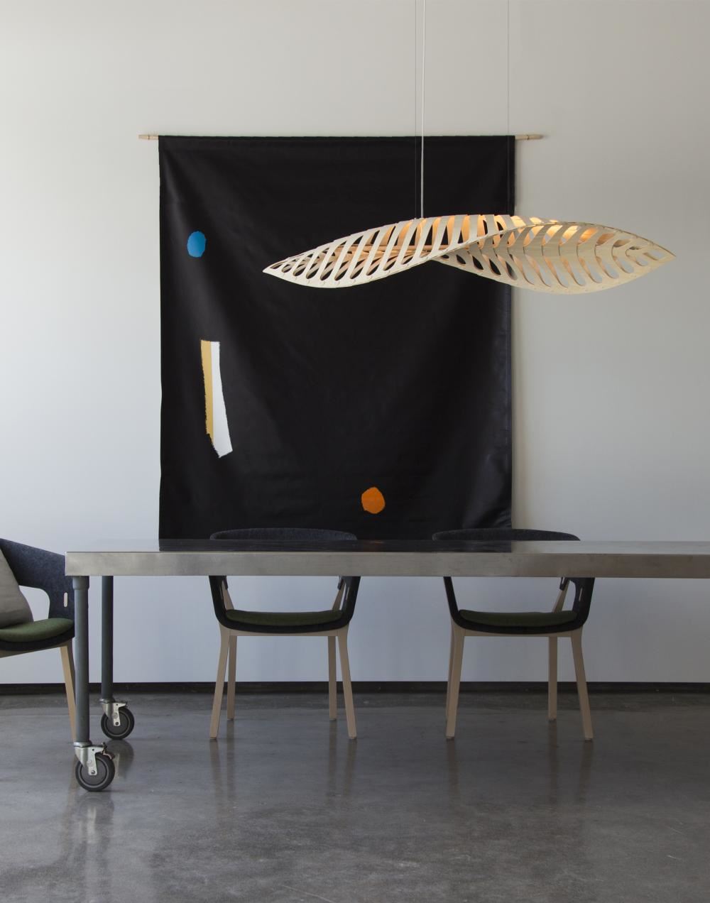 David Trubridge Navicula Pendant Light