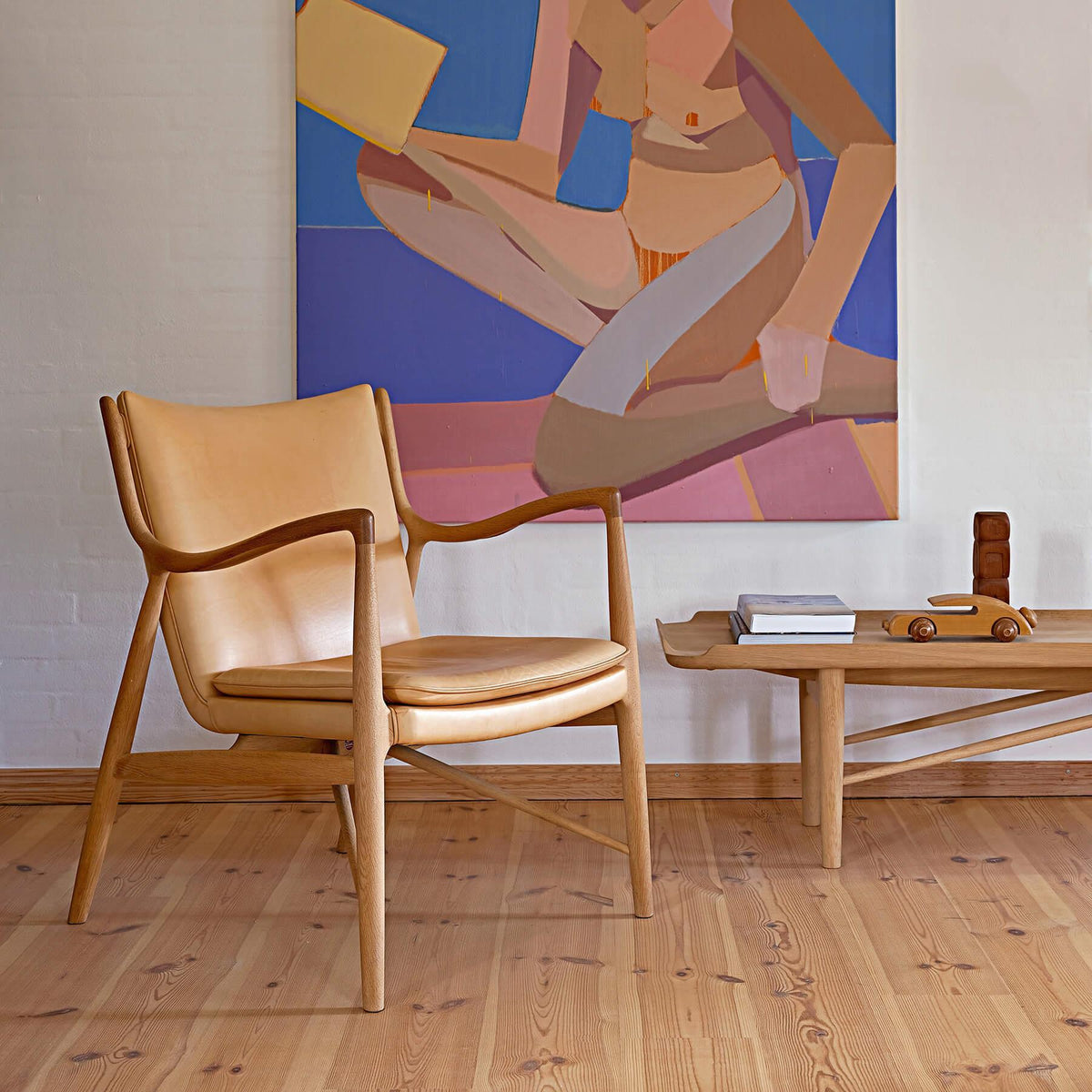 Finn Juhl The 45 Chair in Clear Oiled Oak