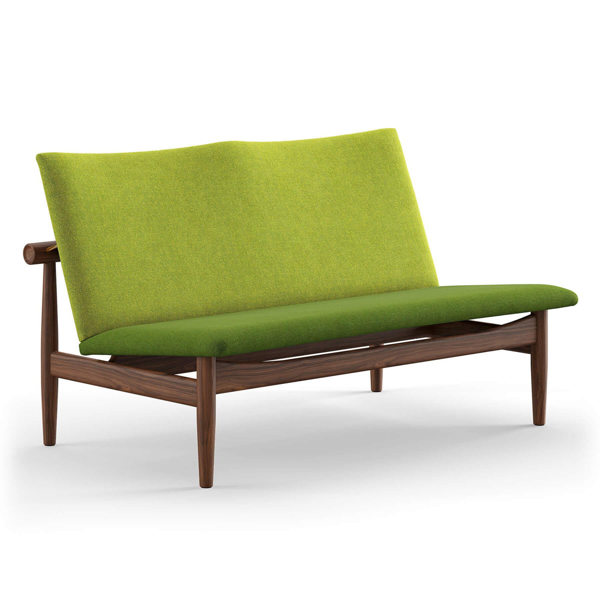 Finn Juhl The Japan 2 Seater Sofa in Walnut