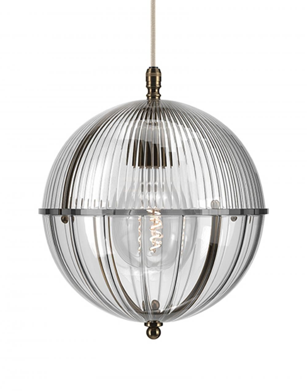 Fritz Fryer Grafton Globe Pendant Light
