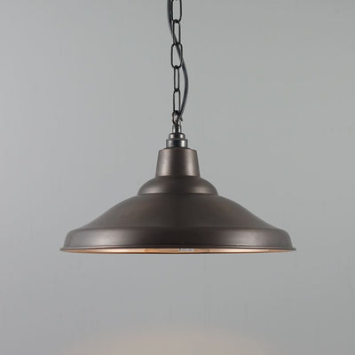 Davey School Spun Pendant Light