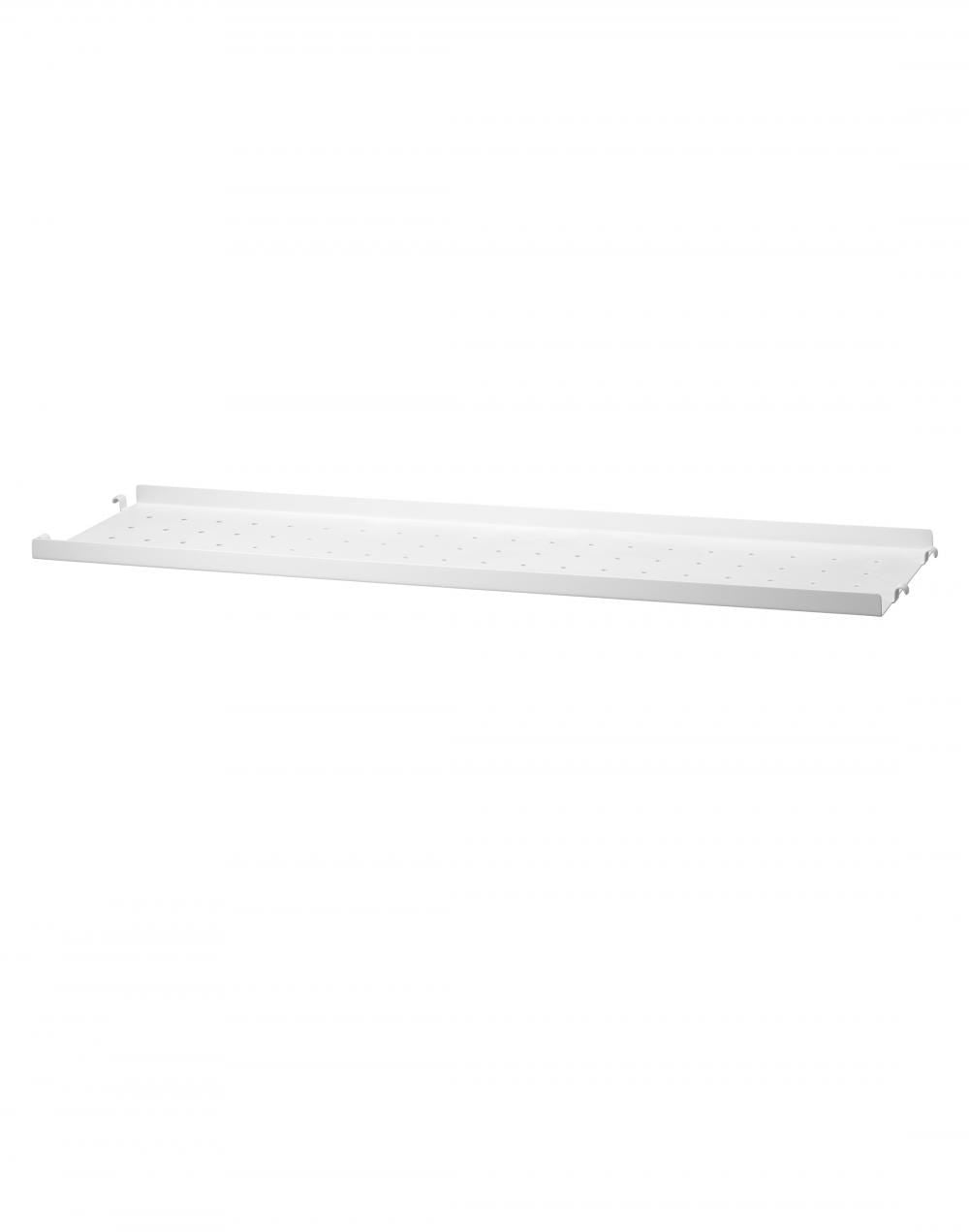 String Furniture String Metal Shelf with Low Edge