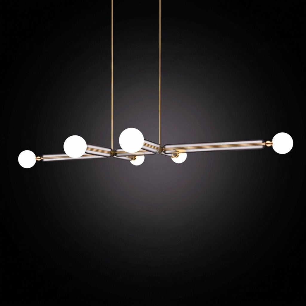 Marc Wood Case Linear Pendant Light