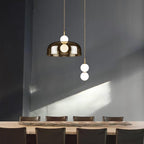 Marc Wood Echo Lamp & Shade Cluster Pendant Light